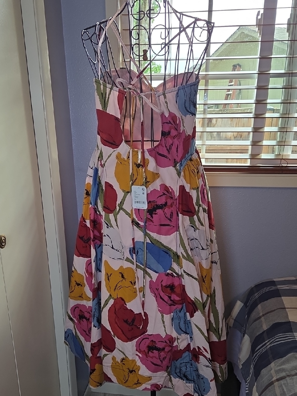 Cherish Printed Midi Dress - Picture 7 of 8